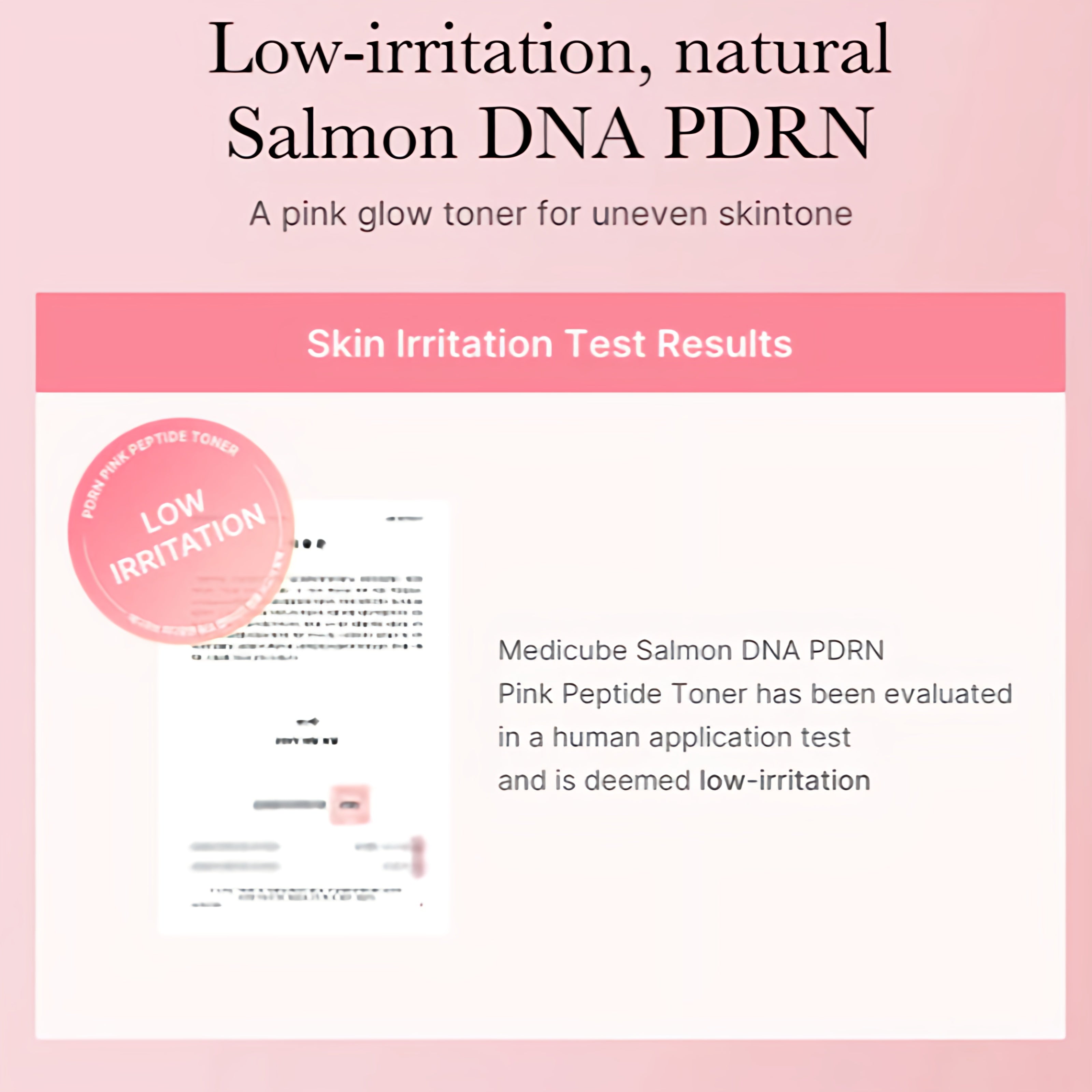 Medicube PDRN Pink Peptide Toner (250ml / 8.45 fl oz.)