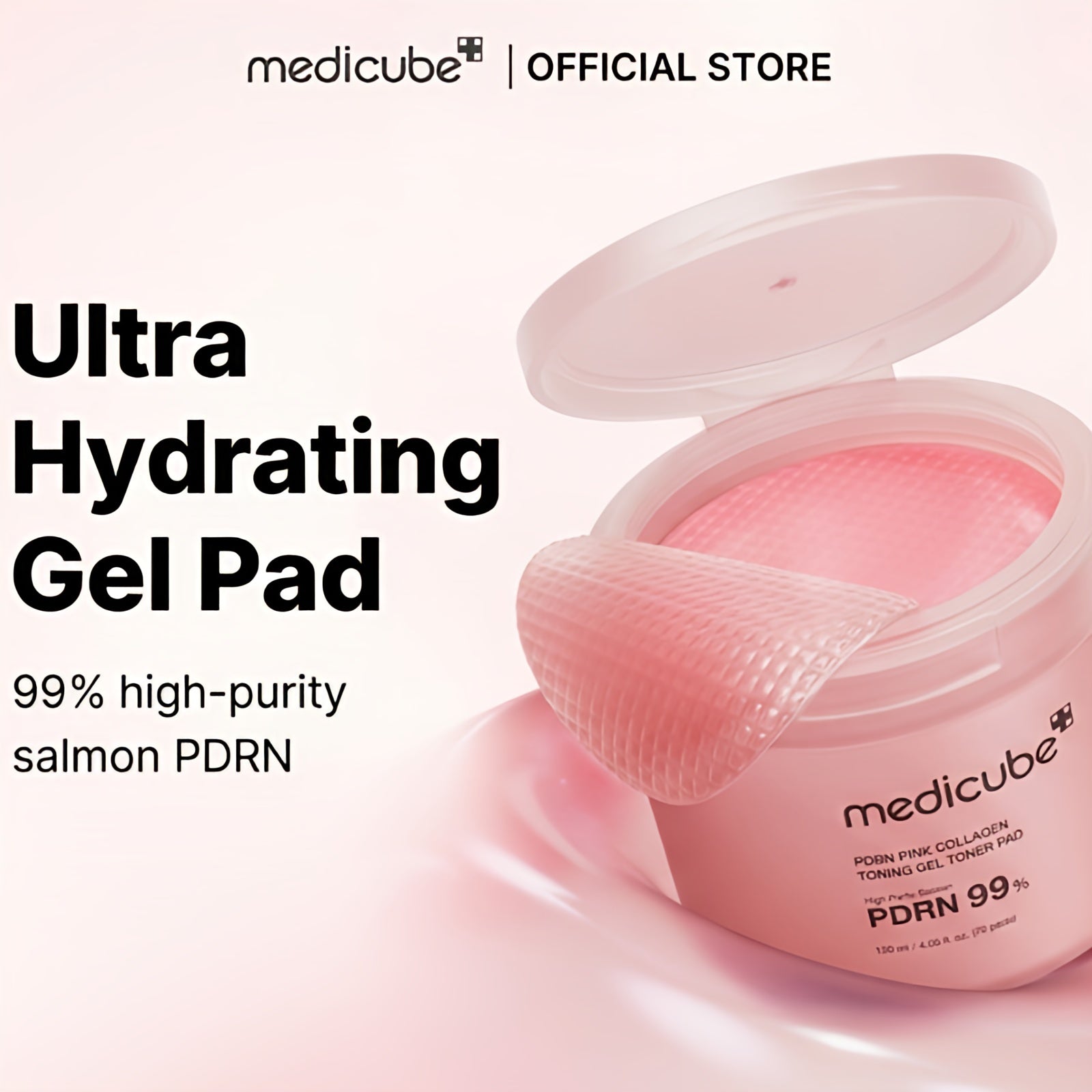 Medicube PDRN Pink Collagen Toner Pads (70 Pads)