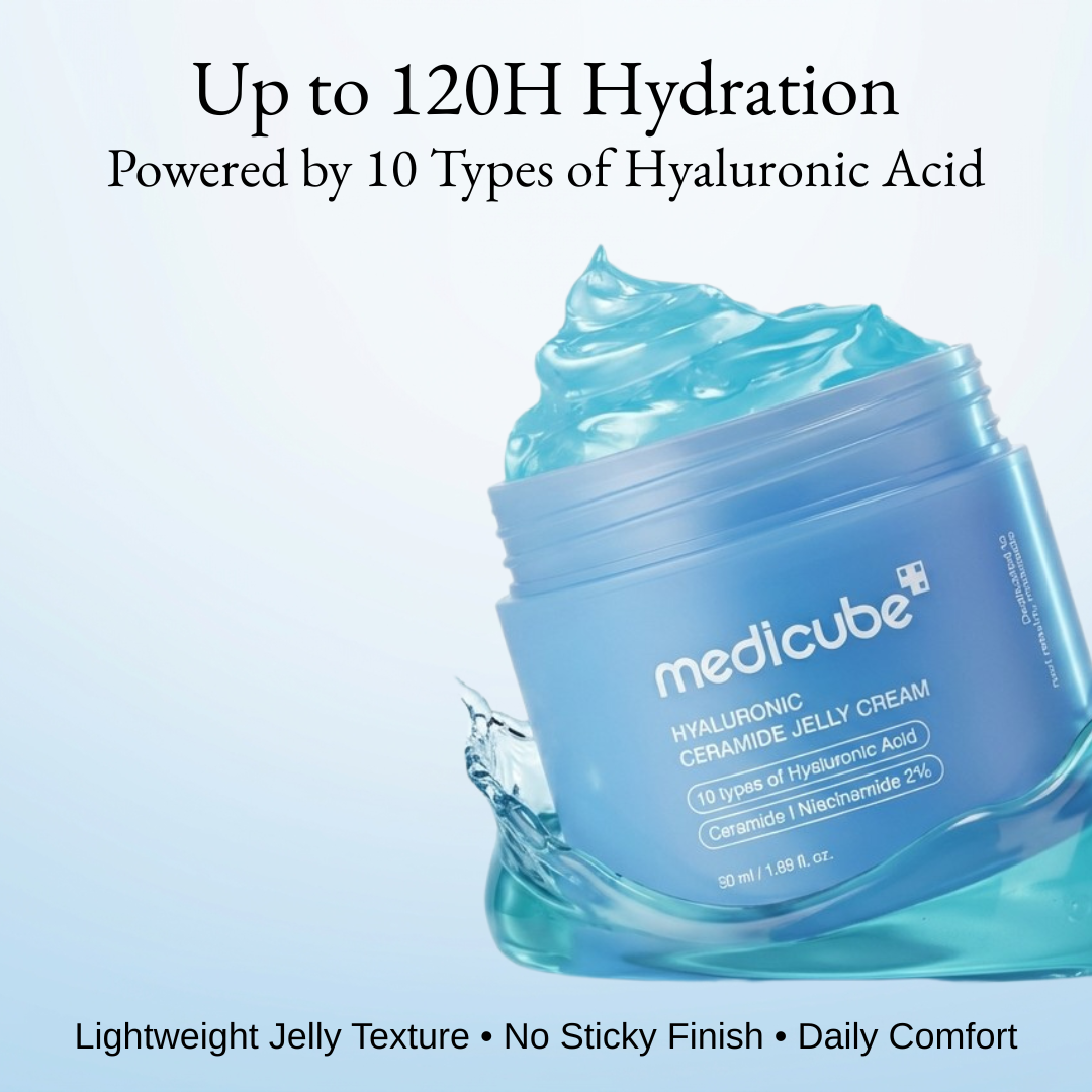 Medicube Hyaluronic Ceramide Moisturizing Jelly Cream – 50 mL (1.69 fl oz)