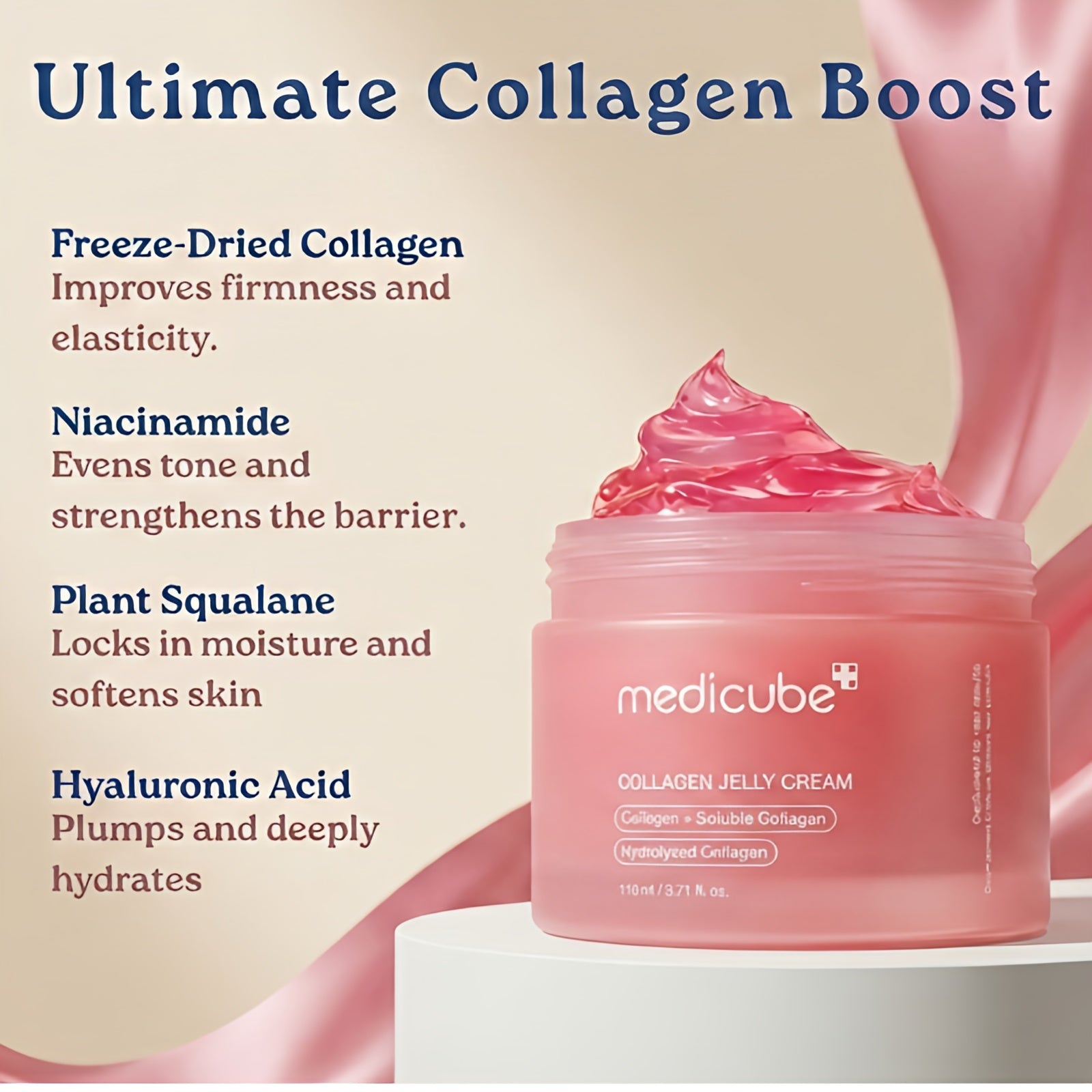 Medicube Collagen Jelly Cream | 110 ml (3.71 fl. oz)