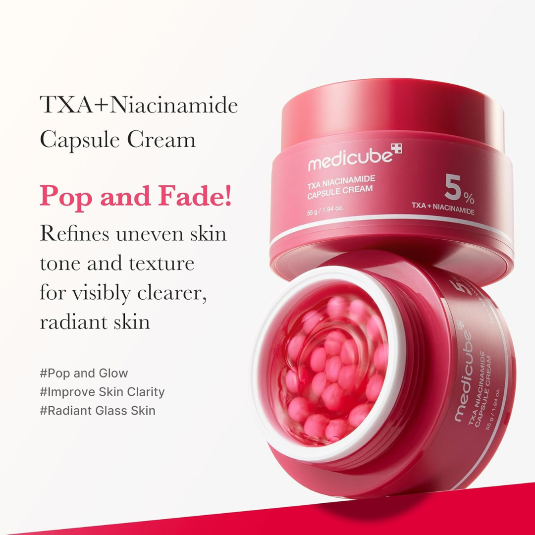 Medicube TXA Niacinamide Capsule Cream 5% — 55 g / 1.94 oz.