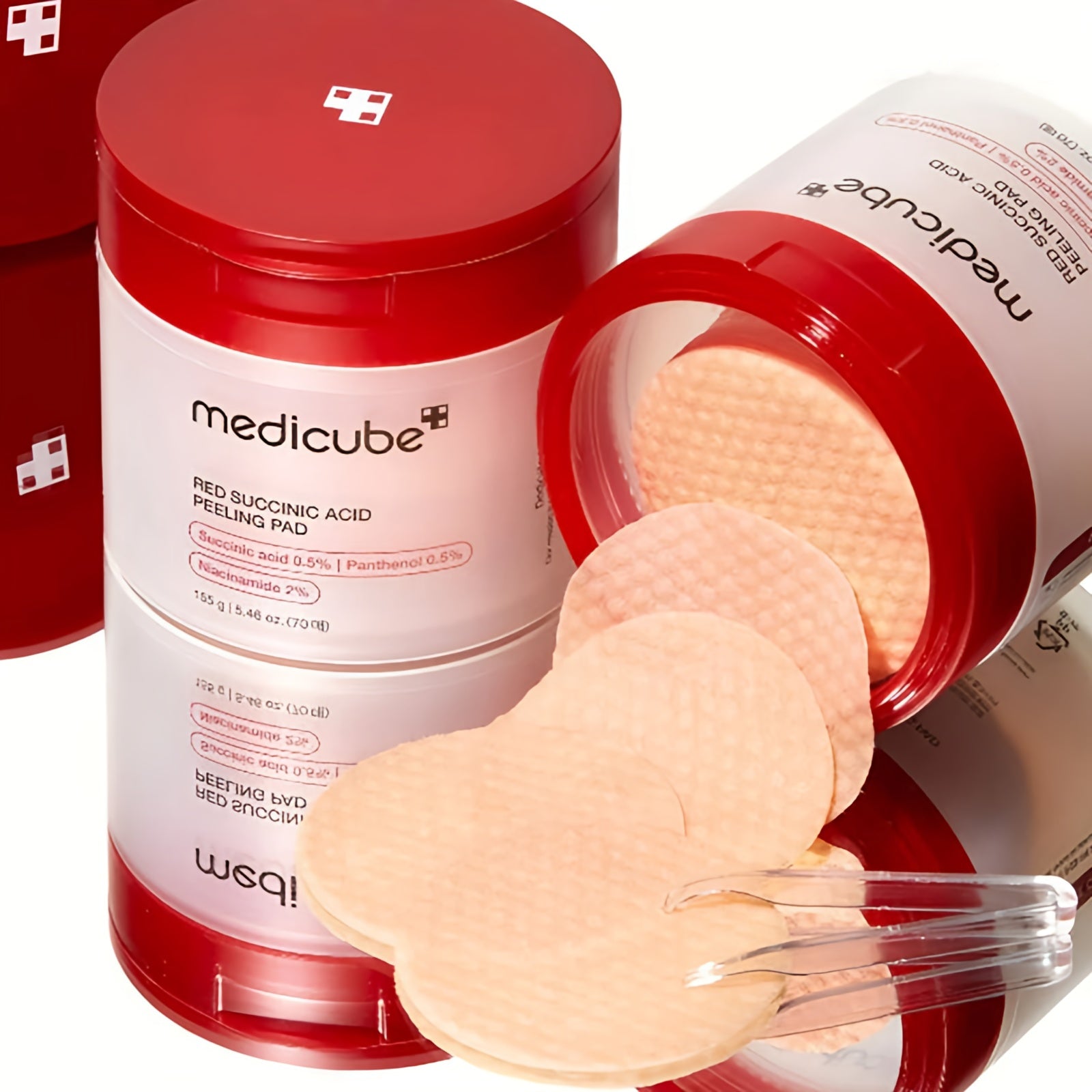 Medicube Red Succinic Toner Pads (70)