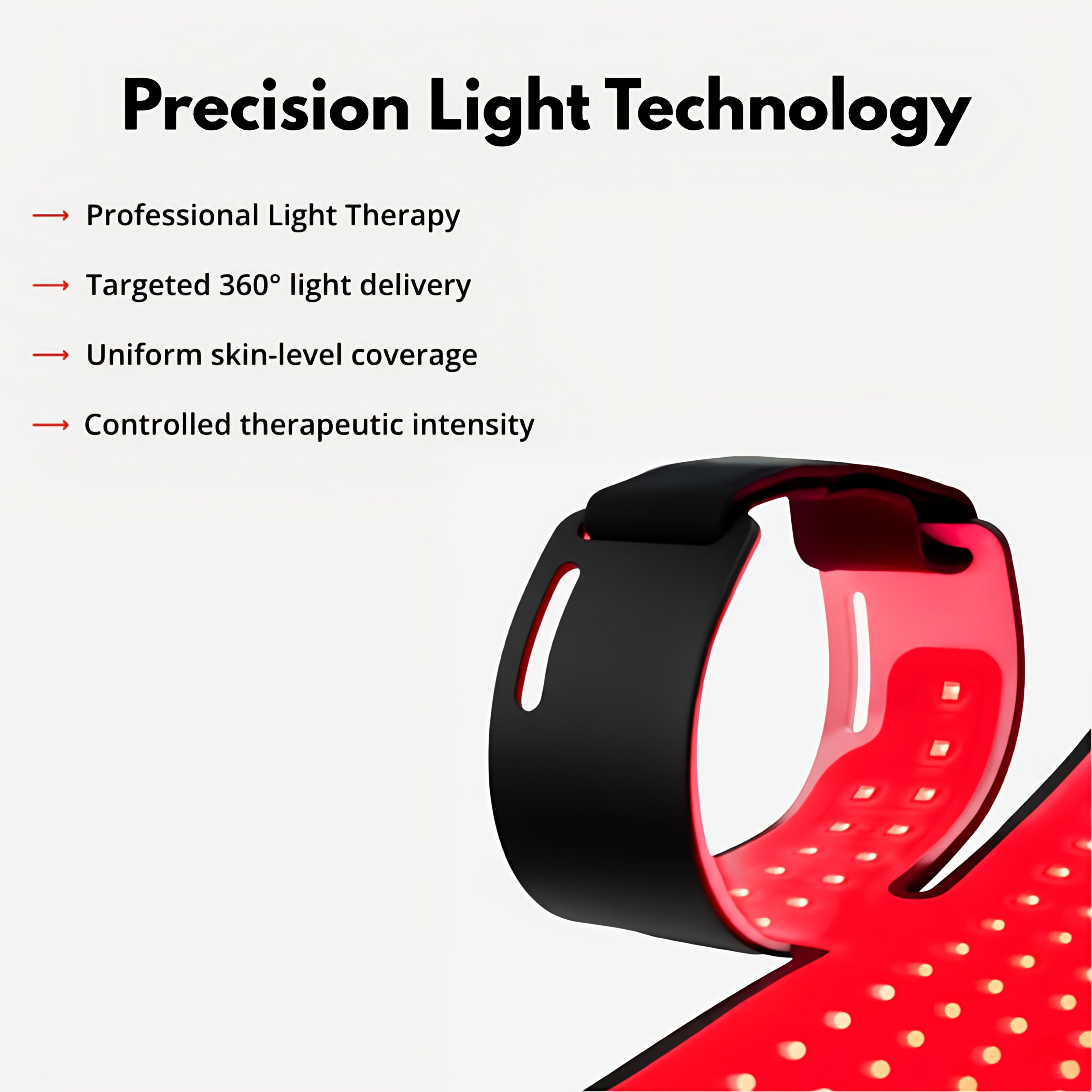 AESTHERA™ Pro-Grade LED Neck & Décolleté Mask