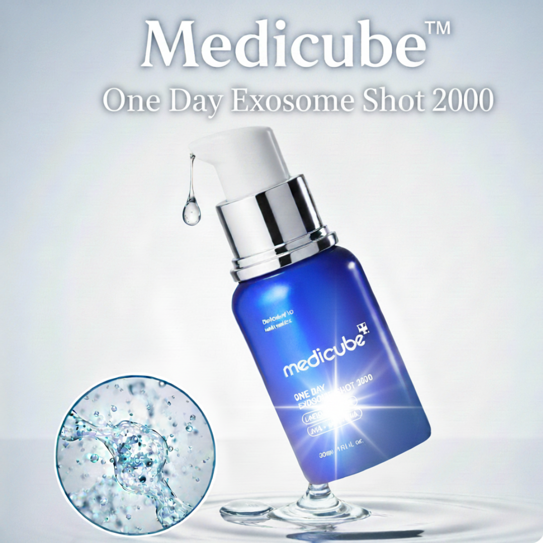Medicube Exosome Shot 2000 PPM | Advanced Liquid Skin Booster Serum
